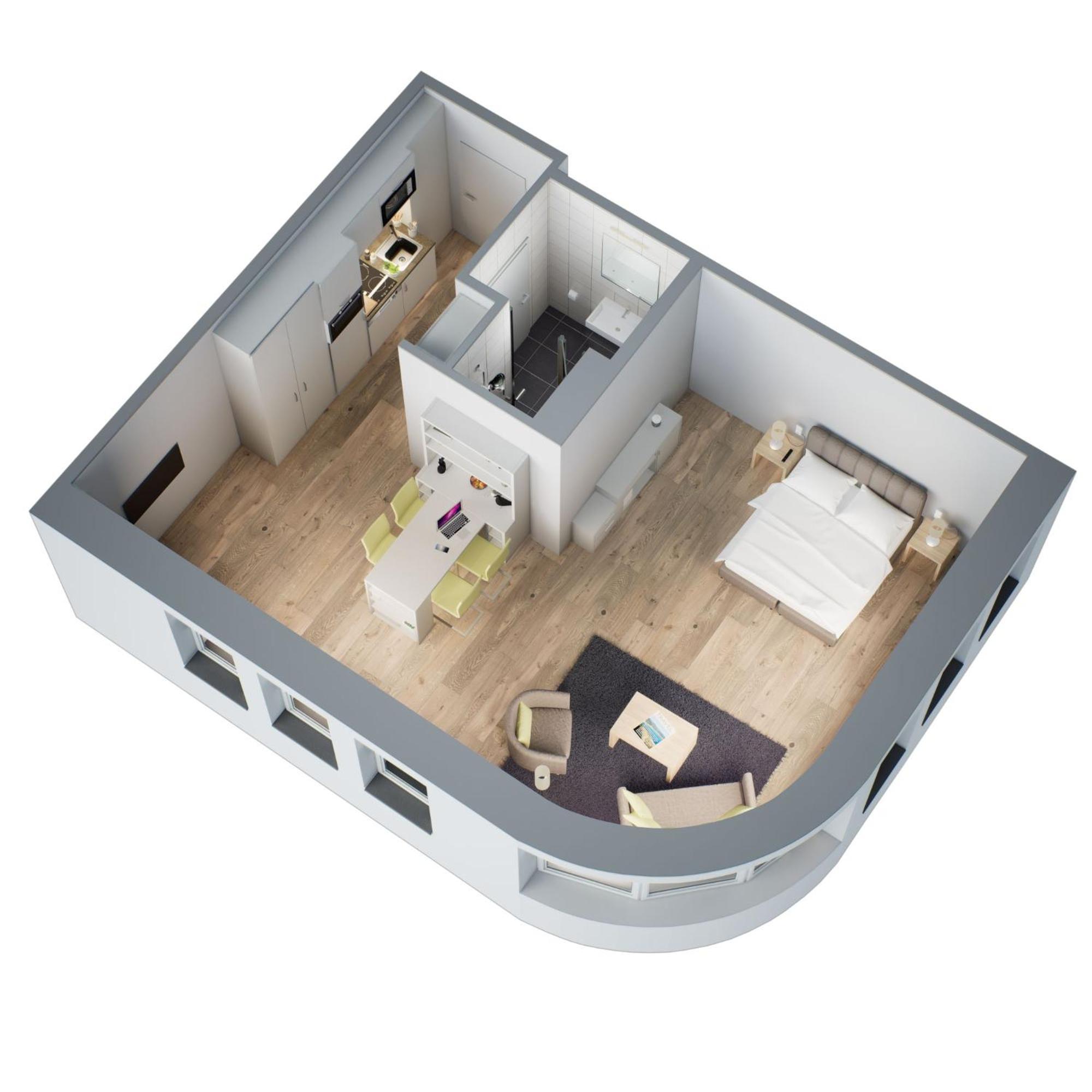 Adapt Apartments Siegen Ngoại thất bức ảnh